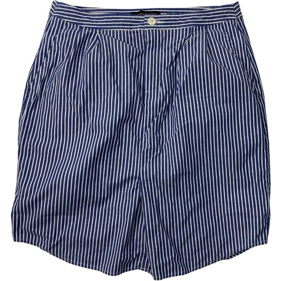 Banana Republic 4 Skirt Lined Blue White Stripe Casual Nautical Beach - Picture 1 of 5